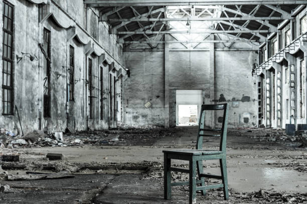 istock old factory buildings destroyed 845650240