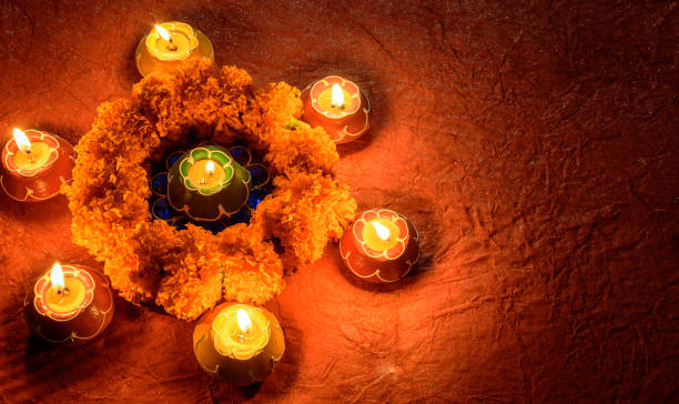 istock Diwali lamps. 845652866