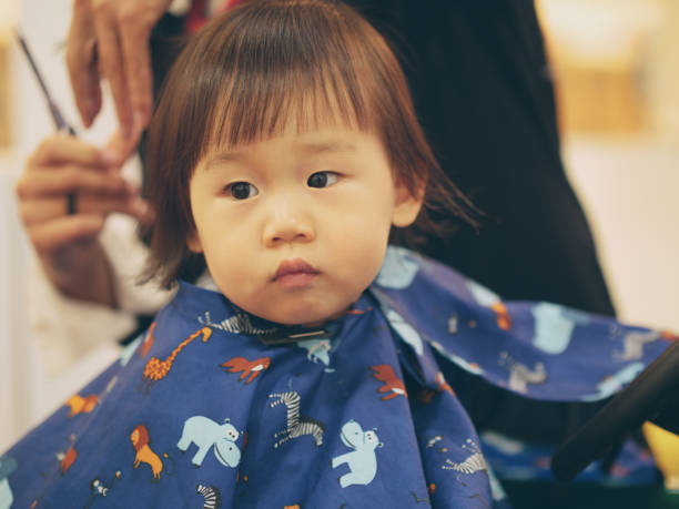 Asian Baby Girl Do Hair Cut First Time Stock Photo - Download Image Now -  Arts Culture and Entertainment, Babies Only, Baby - Human Age - iStock