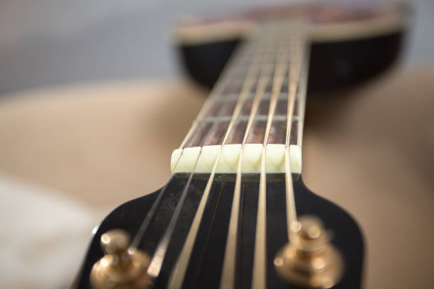istock acoustic guitar fretboard close up 845672860