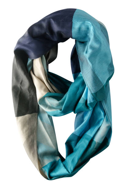 istock scarf summer. multicolored scarf. Scarf top view 845682004
