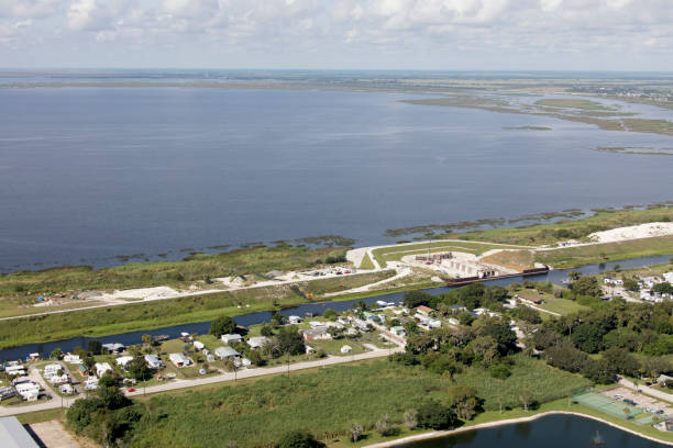 istock Aerial of Lake Okeechobee 845688674