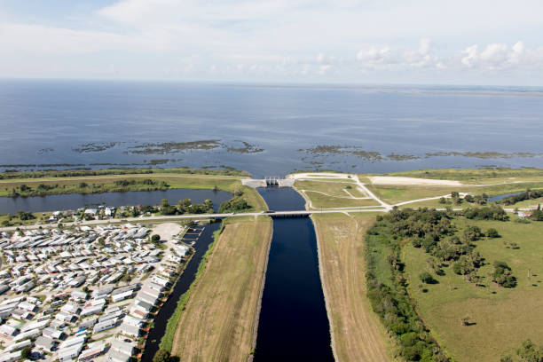istock Aerial of Lake Okeechobee 845688756