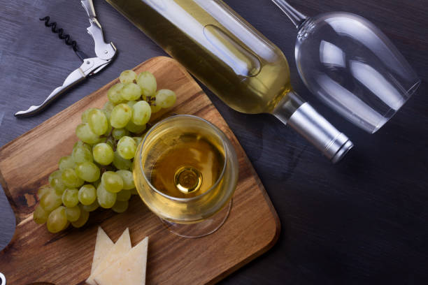 istock Glass of white wine 845708430