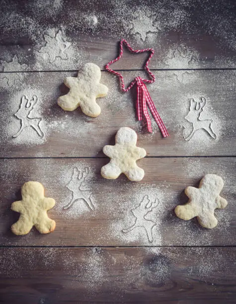 Photo of Christmas decoration with cookies