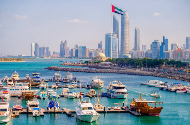 Abu Dhabi Aerial Shot