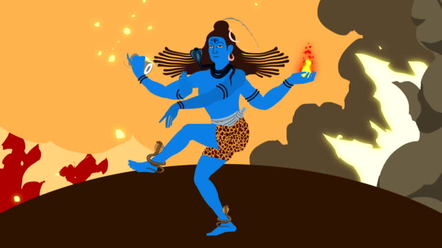 Shiva Cartoon Stock Videos and Royalty-Free Footage - iStock