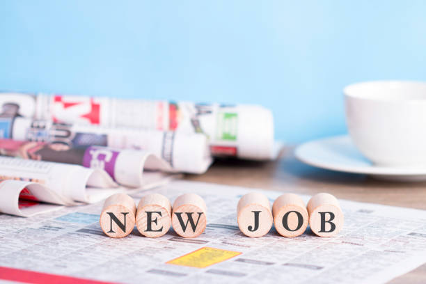 istock New job on the stack of newspapers 845735584