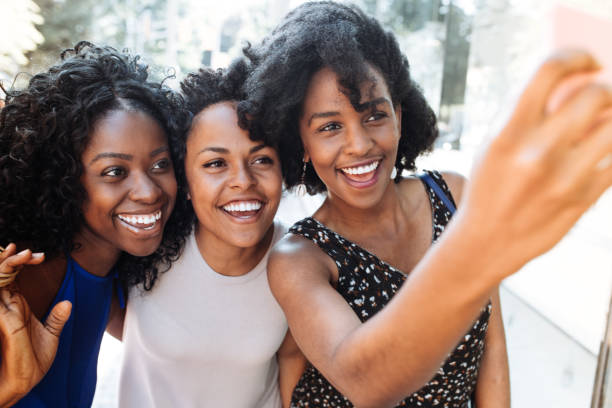 istock Happy friends taking selfie 845738972