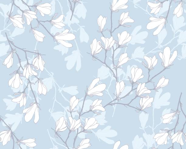 6,694 Light Blue Flower Illustrations & Clip Art - iStock | White flower, Baby  blue flower