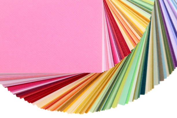 książka próbek kolorów, przykładowy katalog kolorów - colors color image paper color swatch zdjęcia i obrazy z banku zdjęć