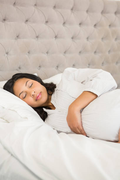 istock Pregnant woman sleeping 845773046