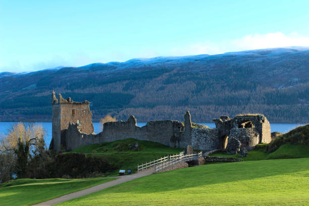 istock Full View of Urquhart Castle 845778548