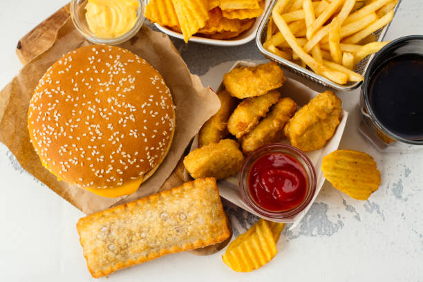 istock Assortment of fast food 845778590