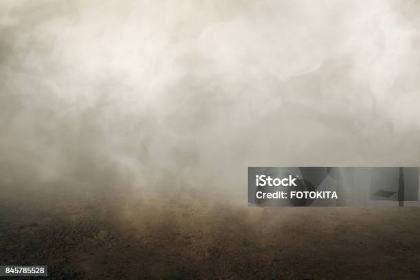 Fog Background Stock Photo - Download Image Now - Backgrounds, Fog, Smoke - Physical Structure