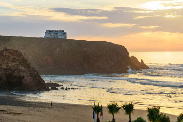 istock Beach Sidi Mohammed Ben Abdellah at sunset. Morocco 845800010