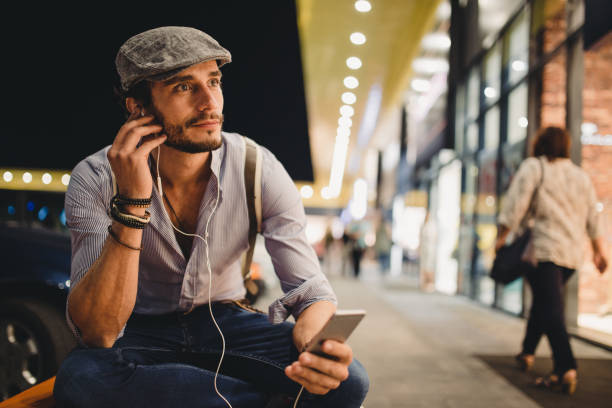 istock Hipster listening music 845829162
