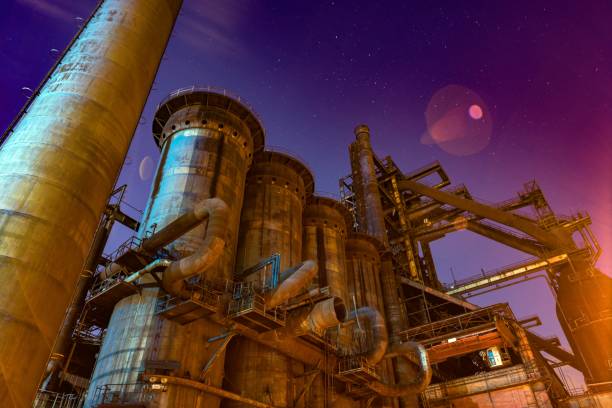 istock Old steel factory Vitkovice 845859958