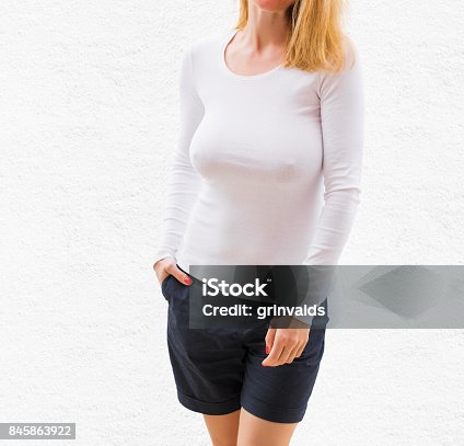 60+ Pics For Braless White Shirt Stock Photos, Pictures & Royalty-Free  Images - iStock