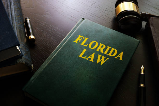 istock Florida law and gavel on a table. 845864822
