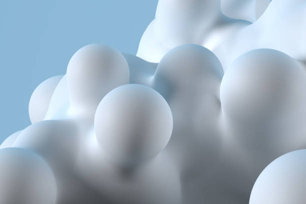 istock 3D Rendering Of An Abstract Deformed Figure 845869462