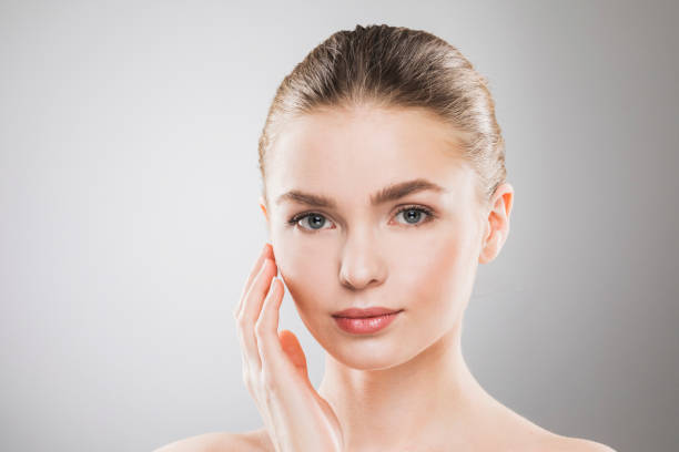 istock Beauty woman face portrait 845869748