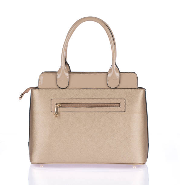 istock Woman beige handbag 845874020