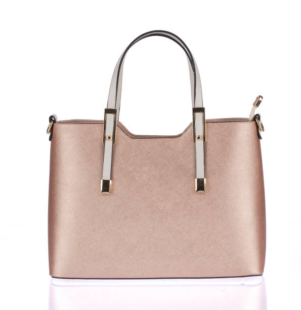 istock Woman beige handbag 845874028