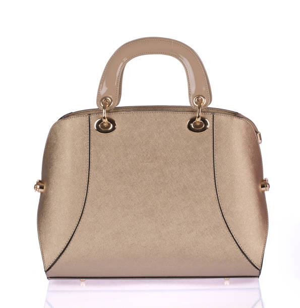 istock Woman beige handbag 845874036