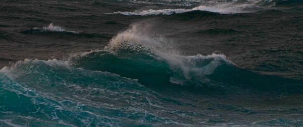 istock crashing waves in a cornwall storm over the Atlantic 845877750