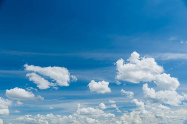 istock Wonderful blue sky and white clouds panorama 845882294