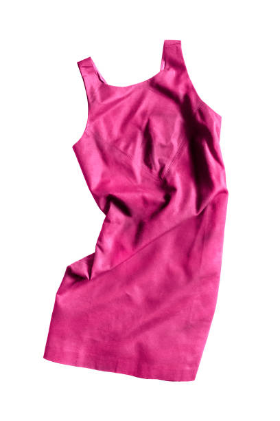 istock Pink dress isolated 845885262