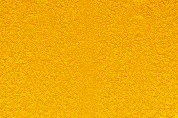 istock Gold yellow color texture pattern abstract background can be use as wall paper screen saver brochure cover page or for presentations background or articles background also have copy space for text. 845889808
