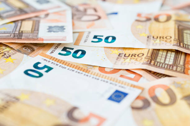 istock Banknotes of the european union 845905694