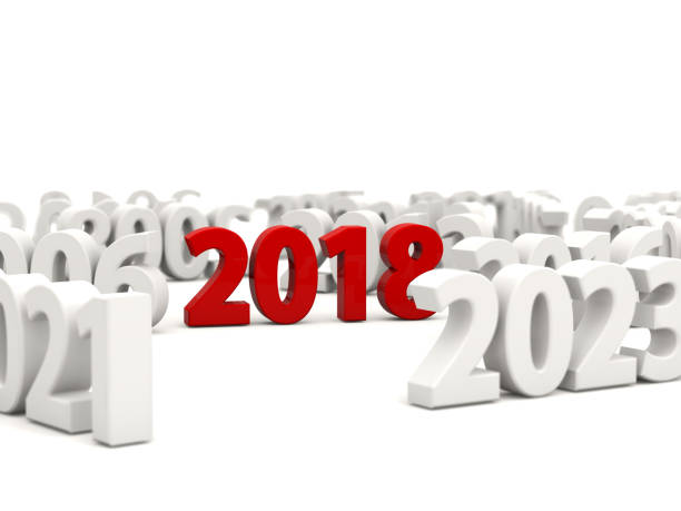 istock 2018 Happy New Year symbol with other years 845912114