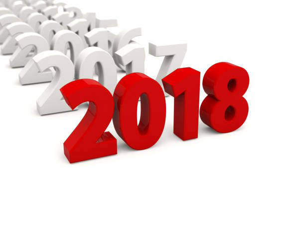 istock 2018 Happy New Year symbol with other years 845914246