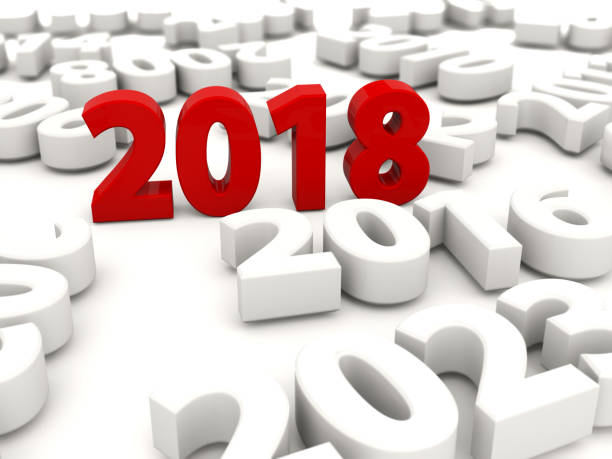 istock 2018 Happy New Year symbol with other years 845915534