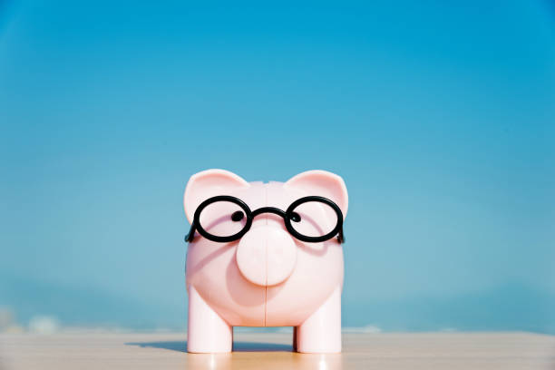 istock A piggy bank on the table 845931232