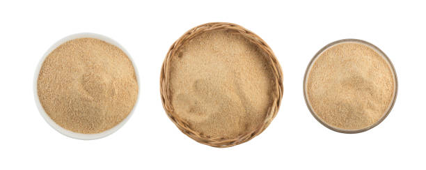 istock Toasted manioc flour into a bowl 845936076