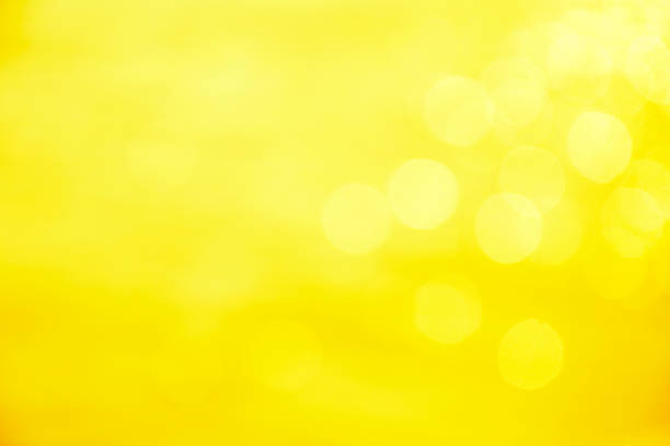 istock Abstract light on yellow defocused abstract lights. bokeh lights. 845939752