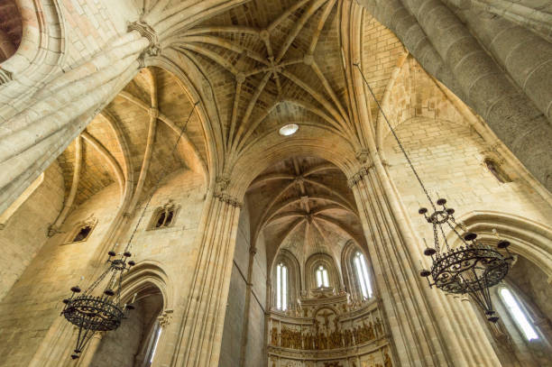 istock Inside the cathedral of Guarda, Portugal 845942214