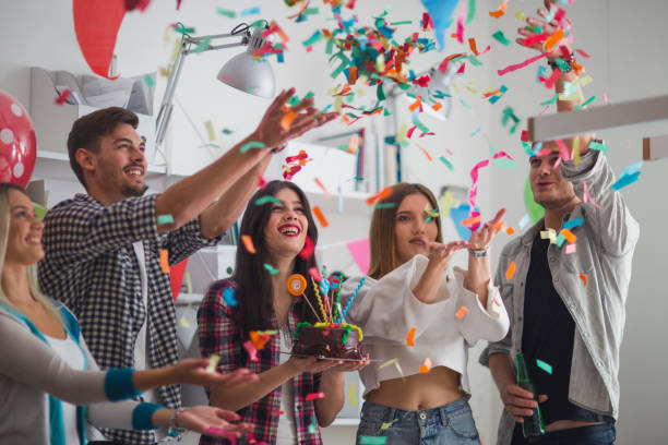 istock Beautiful birthday party 845942574