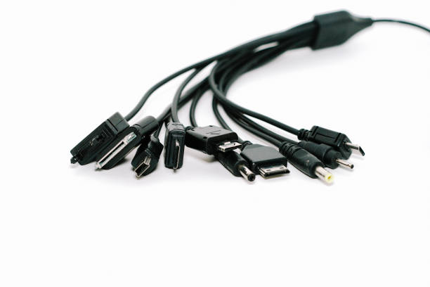 istock Universal USB Charger head isolated on white background 845946190