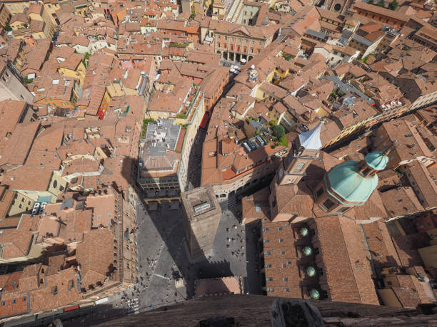 istock Aerial view of Bologna 845946852