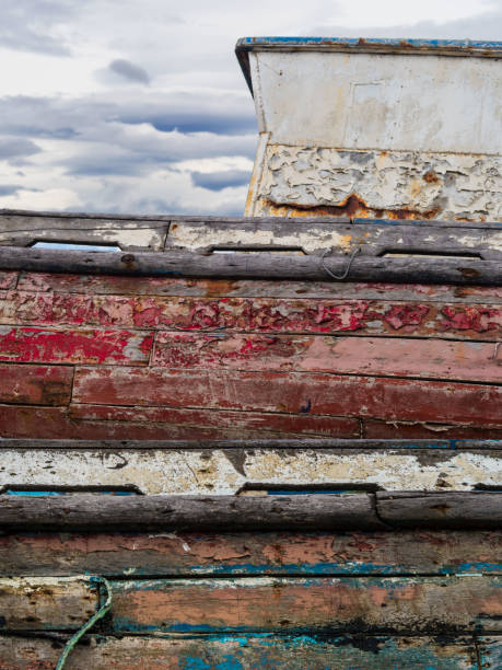 istock Boat Graveyard Puerto Natales, Patagonia, Chile. 845953986