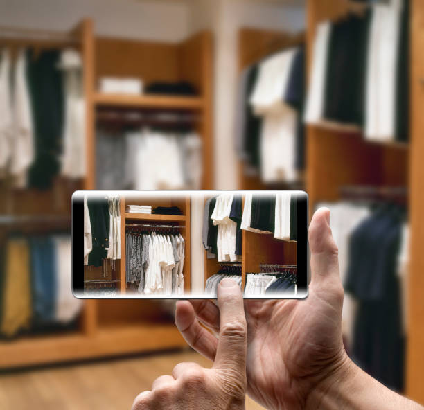 istock Two hands holding a mobile Smartphone and take a picture 845966208