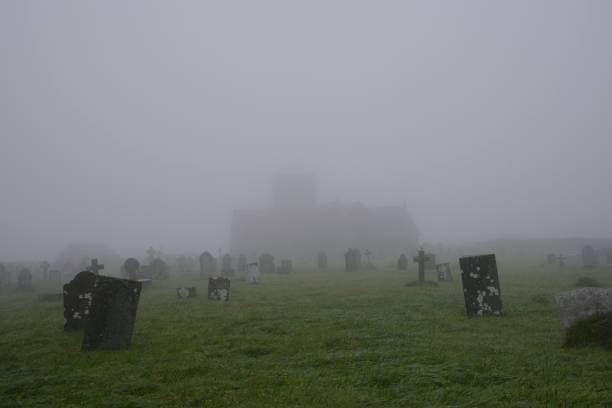 istock St Materiana's church in the mist, Cornwall 845969928