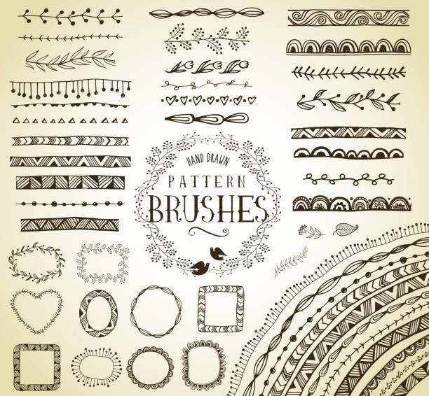 Handrawn Design Background 90+ Handrawn Border Stock Photos, Pictures & Royalty-Free Images - iStock