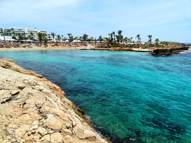 istock beach coast landscape mediterranean sea Cyprus island 845979894