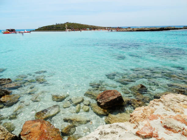istock beach coast landscape mediterranean sea Cyprus island 845981038
